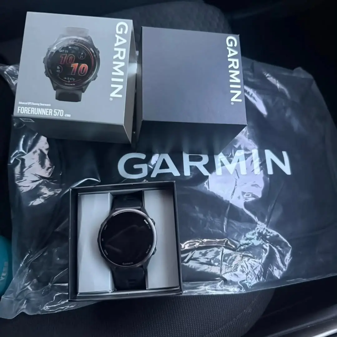 Garmin Forerunner 570 (42mm) Music With Speaker in watchBought- September 15, 2025 The Podium O